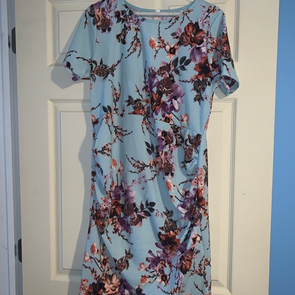 Pink blush maternity dress size XL - Picture 4 of 5